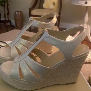 Michael Kors “Gold” Berkley Wedge size 7 $50
